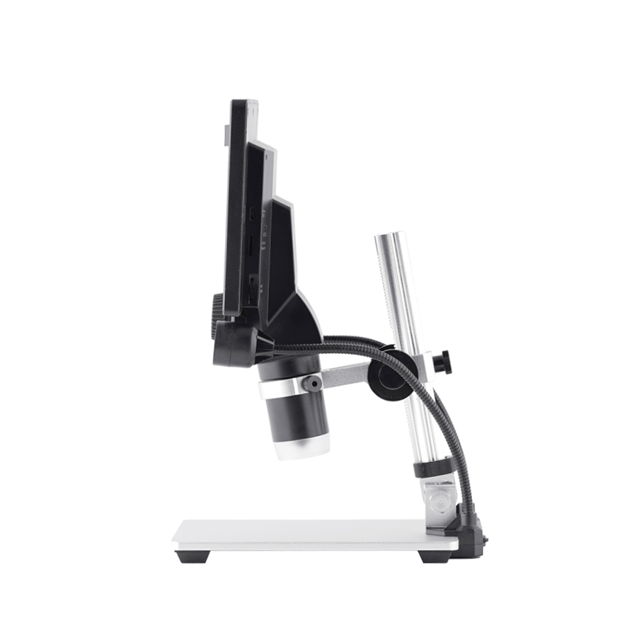 Электронный микроскоп со штативом и ЖК дисплеем фото